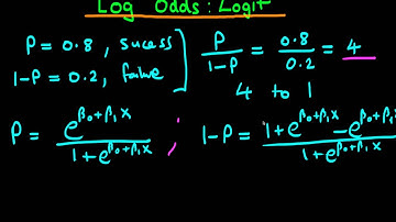Log odds interpretation of logistic regression