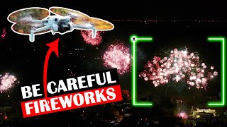 HOW TO CAPTURE Fireworks with DJI Drones | Tutorial | Camera-Settings | New Years Eve Shots