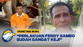 Ayah Brigadir J Berharap Sambo Tetap Dihukum Mati