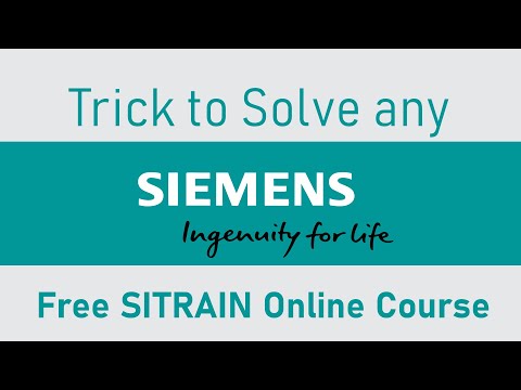 Trick to Solve Siemens SITRAIN Courses | Free PLC & Automation Courses