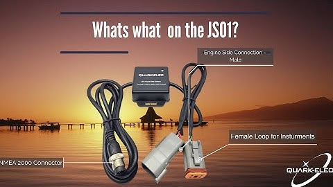 How To: Connecting JS01 J1939 to NMEA 2000 Engine Data Gateway