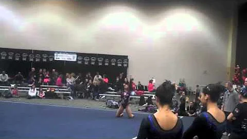 Katie Hollon Level 10 2012 Competition Routines#2 ...