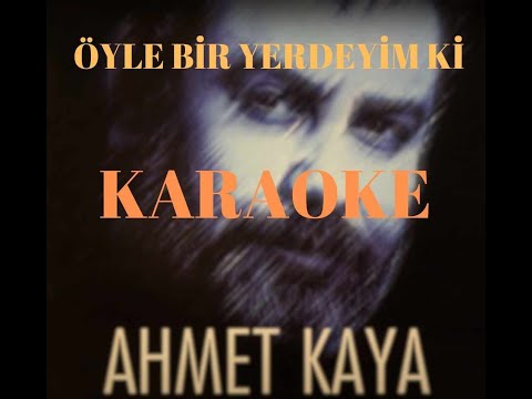 Ahmet KAYA - Dostum dostum Güzel dostum Karaoke !