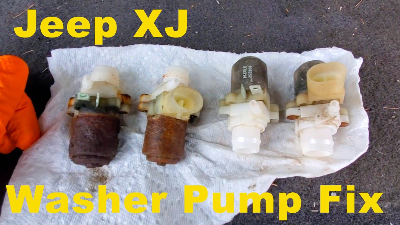 Replacing Washer Fluid Pumps on 2001 Jeep XJ YouTube