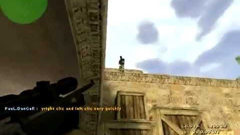 Counter Strike 1 6 AWP Fast Zoom Tutorial