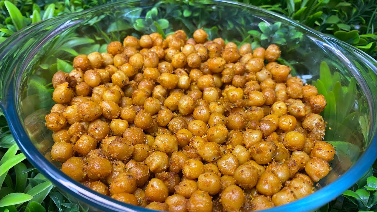 NO PUEDO PARAR DE COMER ESTE SNACK SALUDABLE DE GARBANZOS.