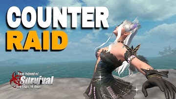 This COUNTER RAID Gave Me A GOOD START - Last Island of Survival 