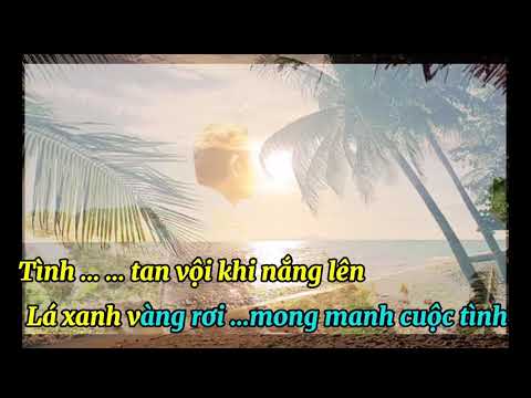 Karaoke Biển vắng lòng ta (Ngô Tín ) tone Nam Cm