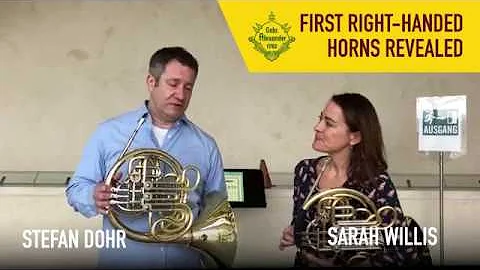 Berlin Phil Horns reveal new secret right-handed h...