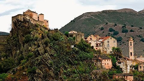 Places to see in ( Corsica - France ) Citadelle de Corte