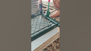 The reinforcement process of guardrail mesh nodes that never loosens