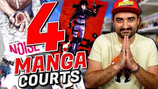 4 MANGAS COURTS A AVOIR DANS SA MANGATHEQUE 