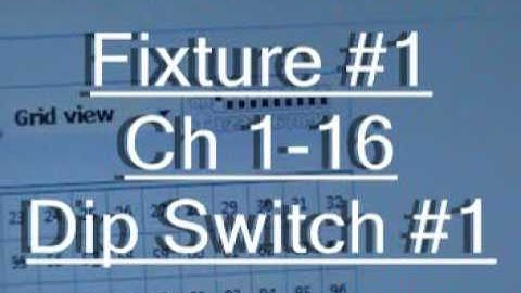 DMX Help Pt 2 - Dip Switch Cheats & DMX Universe