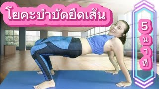 5 นาที  โยคะบําบัดยืดเส้น