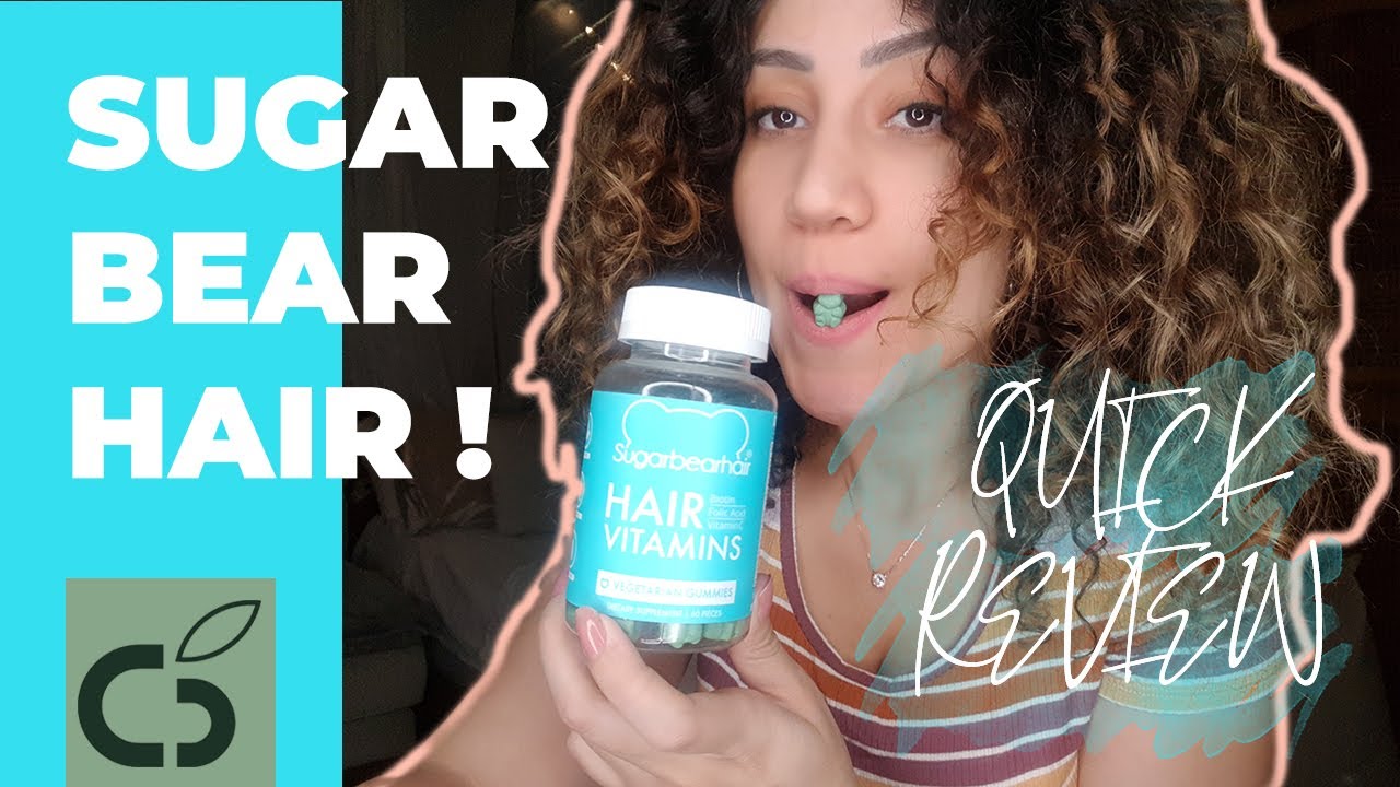 23. تجربتى مع المنتج Sugar Bear Hair Vitamins #خليك_فى_بيتك - YouTube