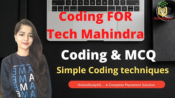 Tech Mahindra expected Coding Questions and MCQ
