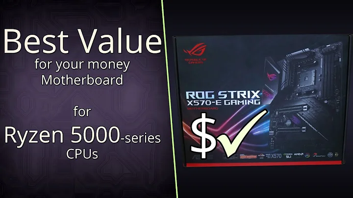 Unboxing the Best Value ASUS Strix X570-E for Ryzen 5000 CPUs