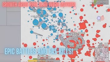 GROWTH ARMS RACE MAZE CLAN WARS MAYHEM | arras.io