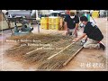 【Project.39】竹枝穂垣と呼ばれる竹垣を作る。Making a bamboo fence with bamboo branches and bamboo ears.