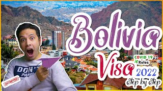 ویزای بولیوی 2022 [100٪ پذیرفته شده] | گام به گام با من درخواست دهید
