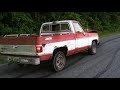 Country Girl + Old Truck=Burnout, Watch This!!!