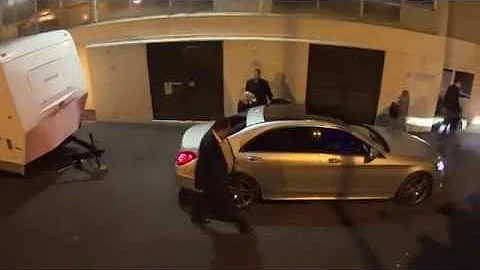 Caroline Flack Seen Leaving The X Factor Studios In London