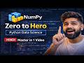 NumPy Tutorial for Beginners in Hindi: Zero to Hero | Machine Learning Roadmap