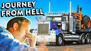 Trucker Faces Family Emergency \& Fatal Accident On Long-Haul Journey