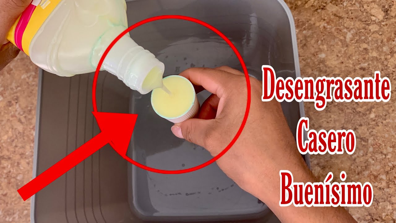 ✅ DESENGRASANTE CASERO BUENISMO el TERROR de la GRASA, LIMPIA TODA LA GRASA DE LA COCINA