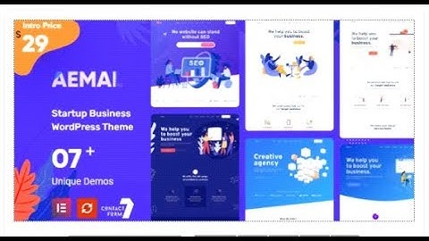 Aemal - Startup Business Theme | Themeforest Templates