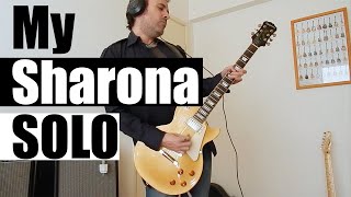 My Sharona guitar solo | The Knack | Epiphone Les Paul | Berton Averre solo