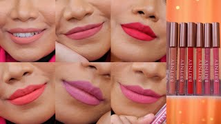 BRITNEY Dreamy Matte Lip Cream (Swatch, Wear Test, FULL Review) | Aro Kopa