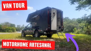 VAN TOUR MOTOR HOME 100% ARTESANAL  (Episodio # 1 )