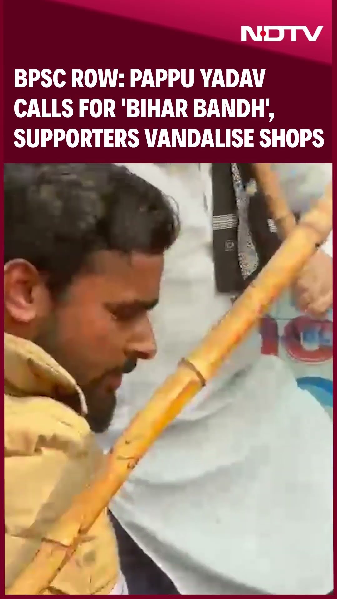 Pappu Yadav Calls For 'Bihar Bandh' Over BPSC Row, Supporters Vandalise Shops
