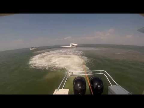Pursuit aground