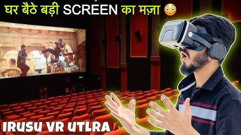 Irusu Play VR Ultra 3D VR Headset || Best VR Headset With controller || VR Headset For Gaming