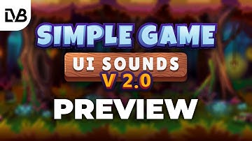 Simple Game UI Sounds - V 2.0 Full Preview
