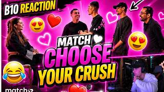 B10 Reaction Match Choose your date maa Migalo,B10, Zanouni,Amen Moussa