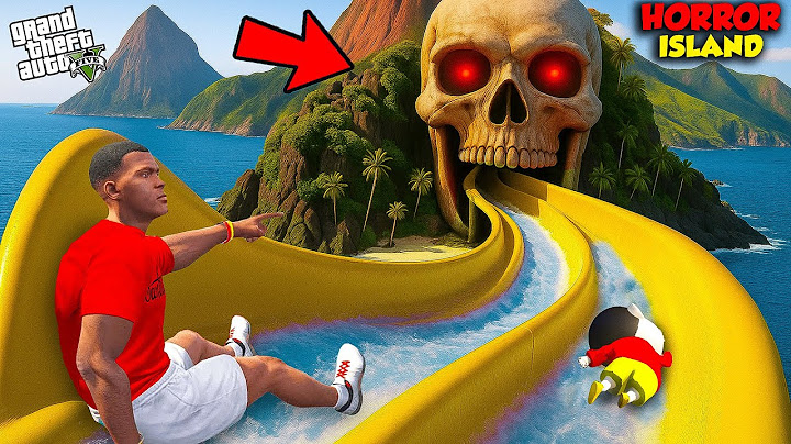 GTA V : Franklin And Shinchan Found A Secret Waterslide Portal In GTA 5 Telugu | #gta5