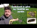 Comment je gre les taupes au jardin