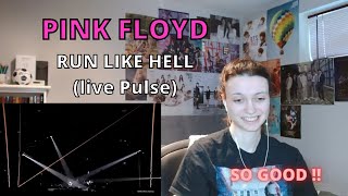 Reaction to PINK FLOYD - "RUN LIKE HELL" (Live Pulse Concert)