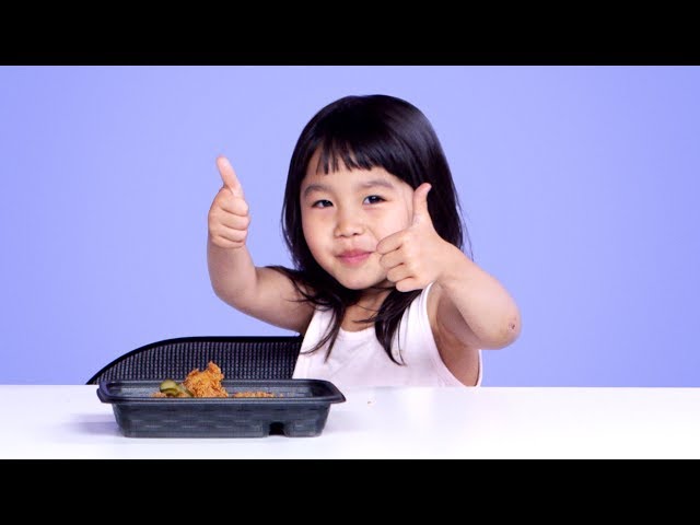 Kids Try KFC Pickle Fried Chicken | Kids Try | HiHo Kids