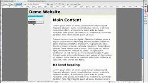How To Create A Basic Website In Adobe Dreamweaver CS3