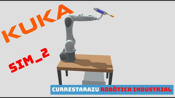 Simulación 2 con KUKA Sim Pro, Programación de movementos PTP.