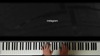 instagram - DEAN (Piano Cover) chords