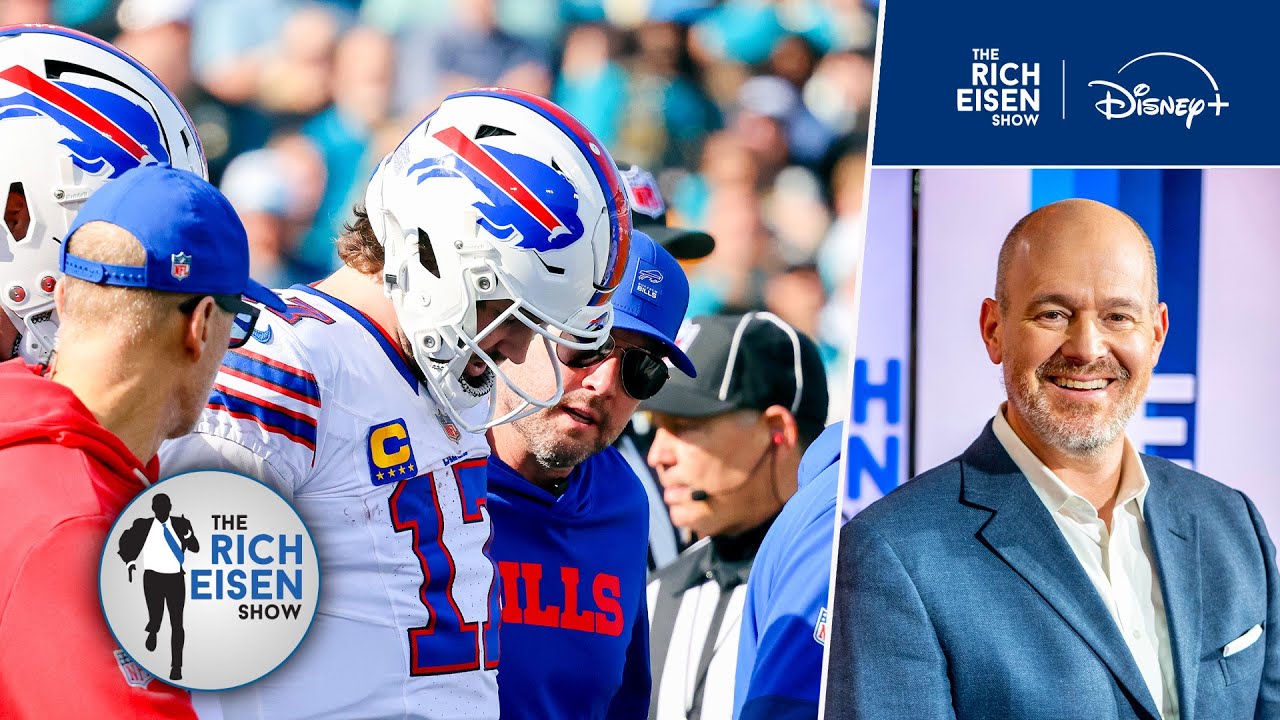 Did Josh Allen Just Go Higher Register When Updating His Injury Status???  | The Rich Eisen Show