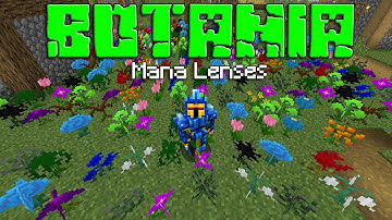 MANA LENSES (Botania PT. 12) [Minecraft 1.15 Mod Guide]