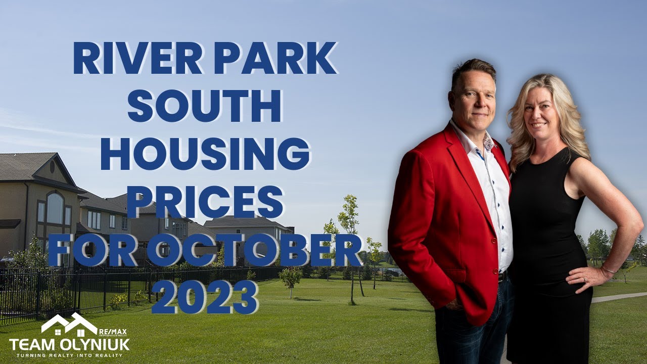 Monthly Real Estate Market Update for River Park South, Manitoba November 2023 YouTube