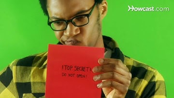 Quick Tips: How to Covertly Open an Envelope