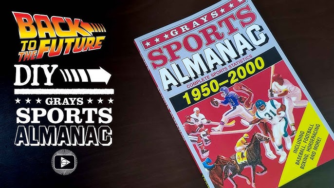 Grays Sports Almanac Back to the Future Receipt + Silver Bag + Brochure  BTTF